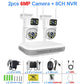 Kit De Caméras De Surveillance WiFi 6MP 8 Canaux